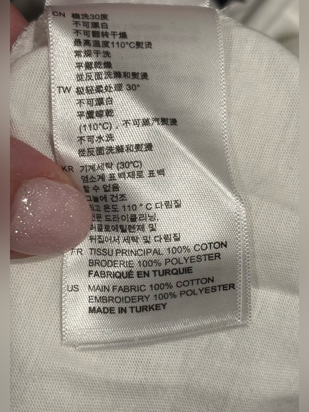 Sandro Paris "Eden Love Never Die" White Cotton T-Shirt Medium Casual Designer - Picture 13 of 13